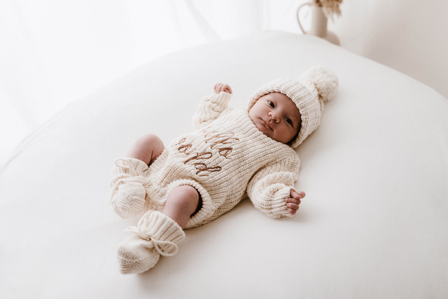 “Hello World" Chunky Knit Bundle image 1