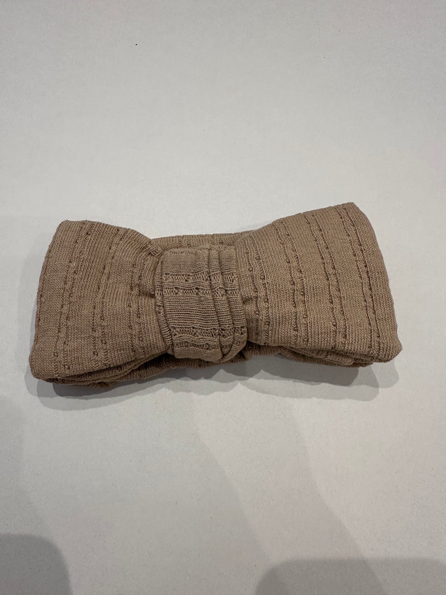 Coffee Knit Headband