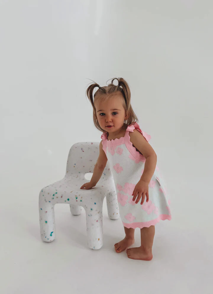 Coco Tie Dress - Seaglass