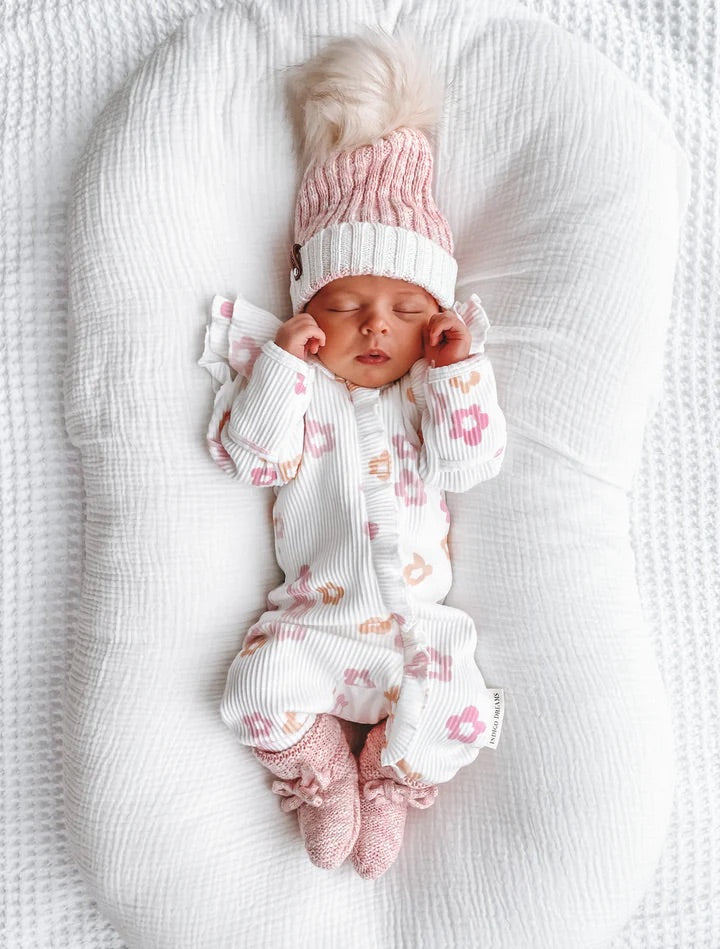 Summer Floral Ruffle Romper