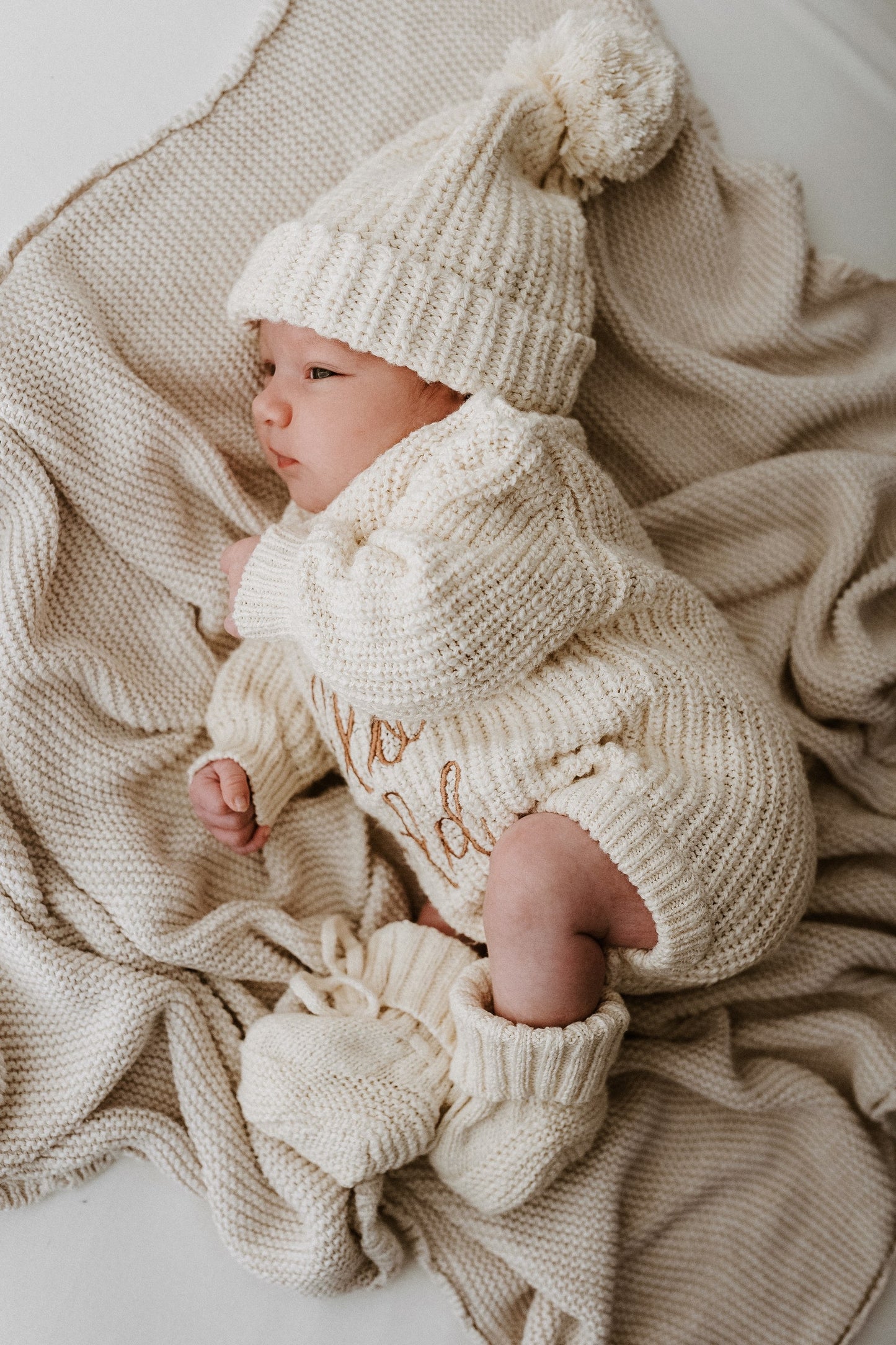 “Hello World" Chunky Knit Bundle image 2