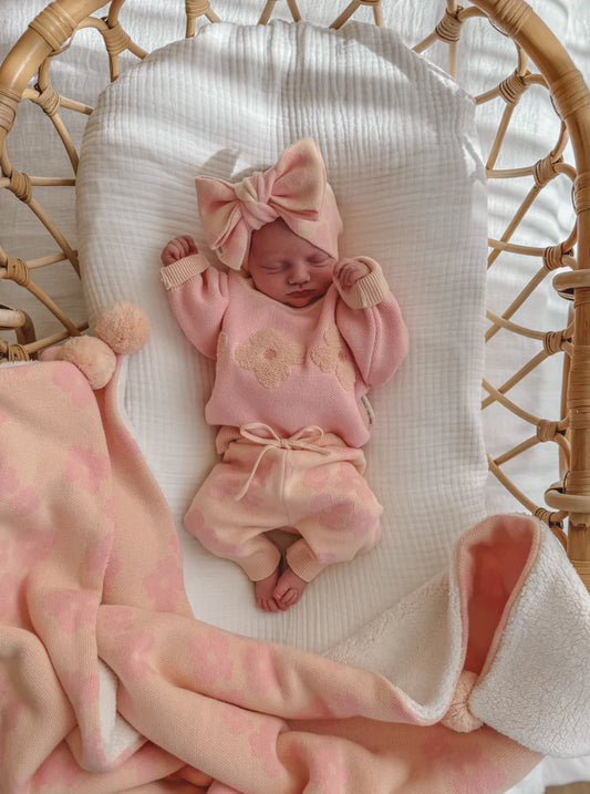 Coco Knit Pants - Sherbet