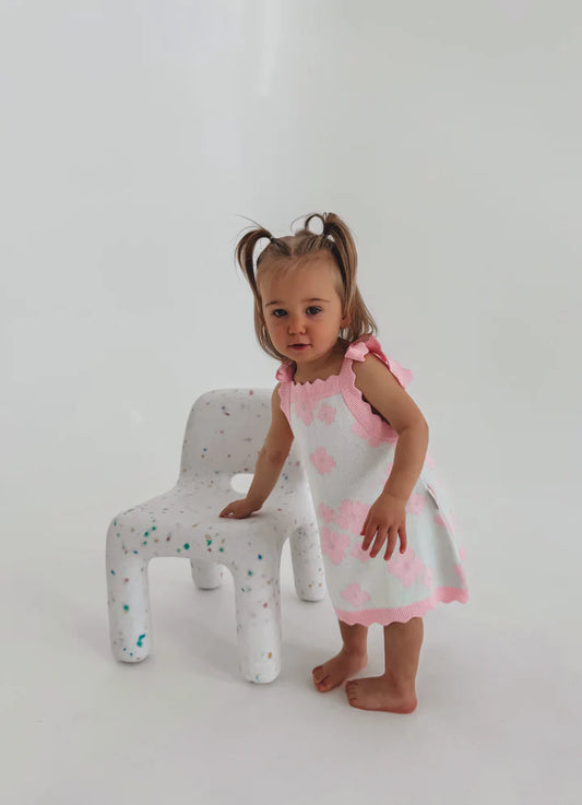 Coco Tie Dress - Seaglass