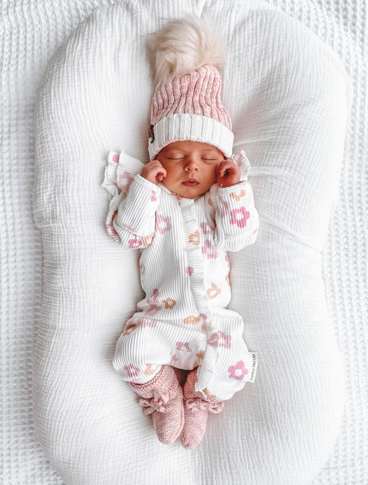 Summer Floral Ruffle Romper